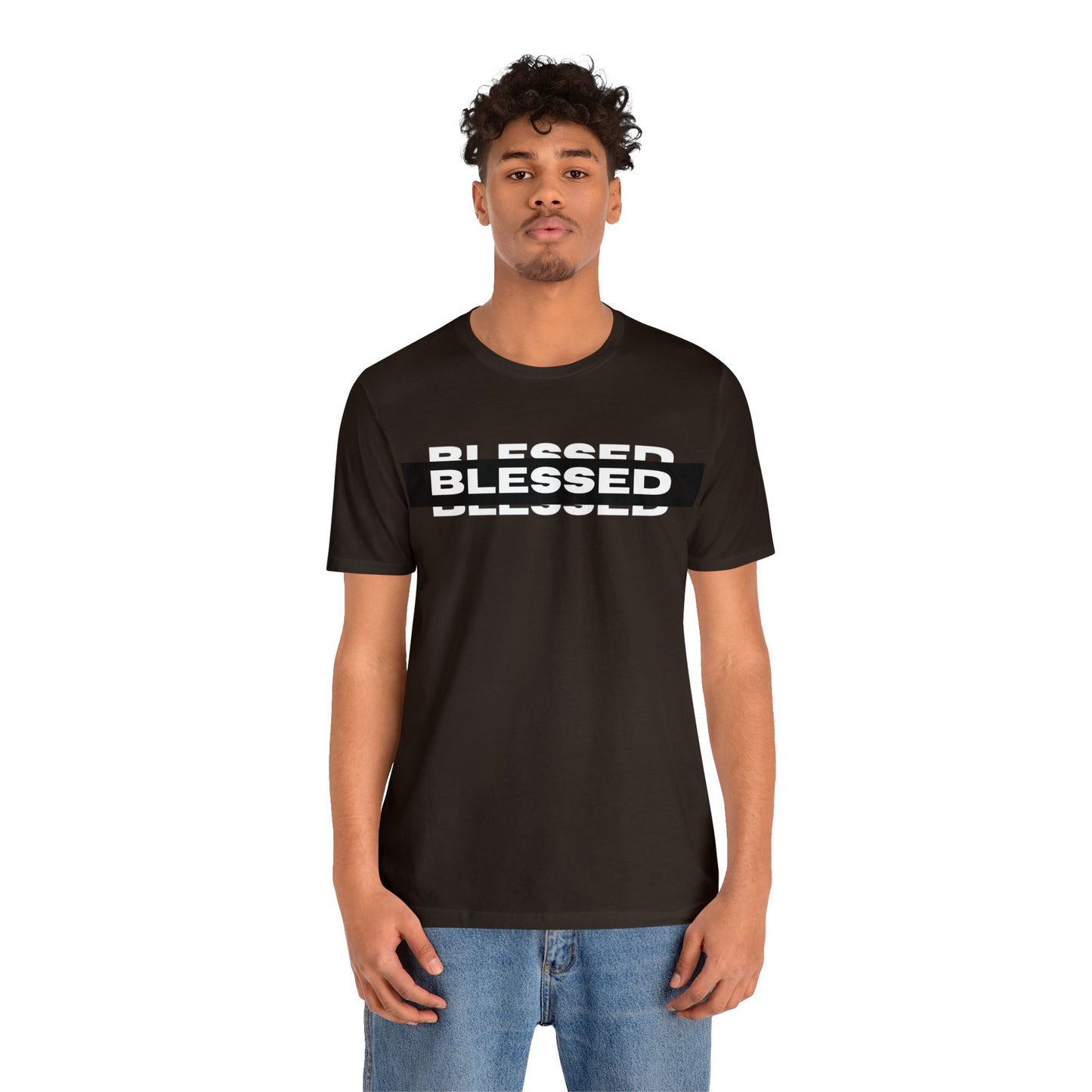 BLESSED Unisex Jersey Short Sleeve Tee
