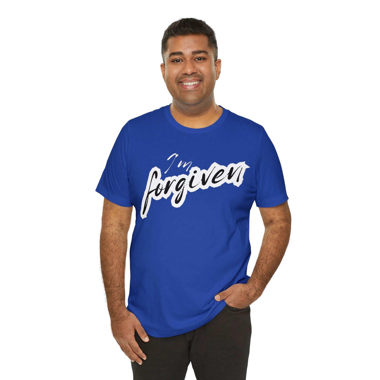 I'M FORGIVEN Unisex Jersey Short Sleeve Tee