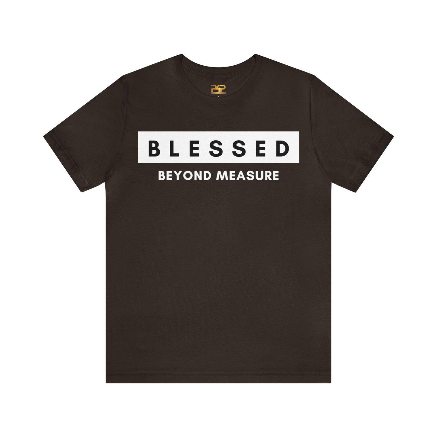 BLESSED BEYOND MEASURE Unisex Jersey Short Sleeve Tee