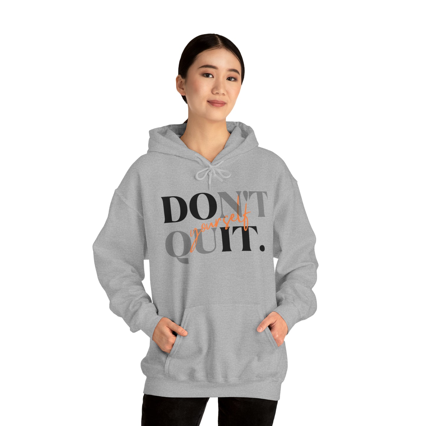 DON'T QUIT Unisex Heavy Blend™ Hooded Sweatshirt