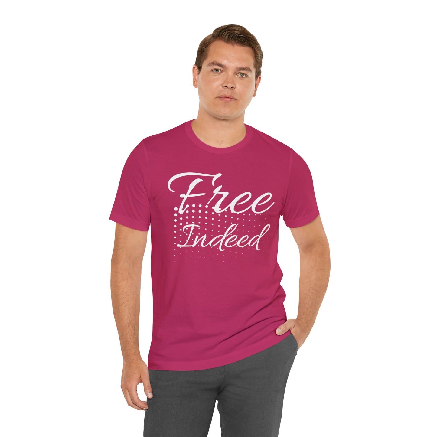 FREE INDEED Unisex Jersey Short Sleeve Tee