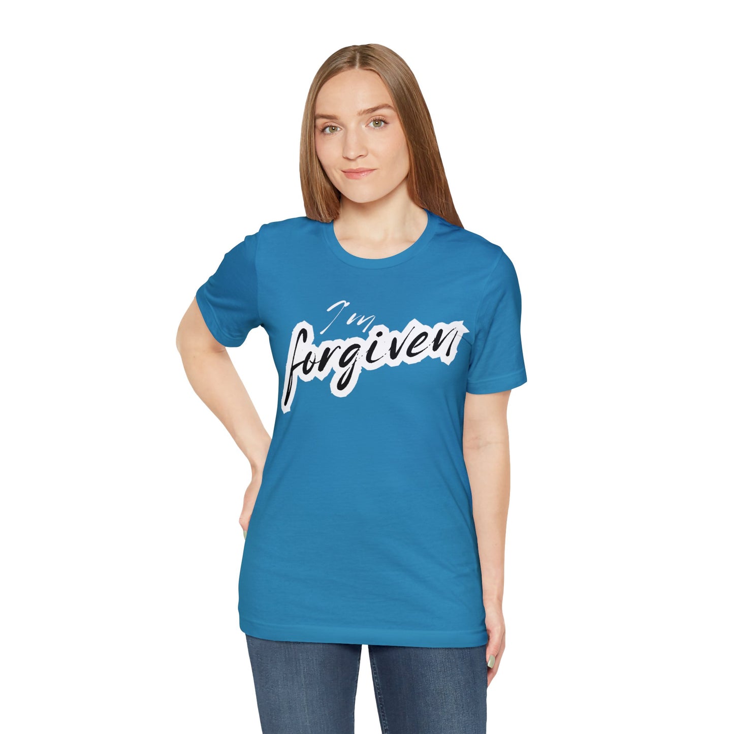 I'M FORGIVEN Unisex Jersey Short Sleeve Tee