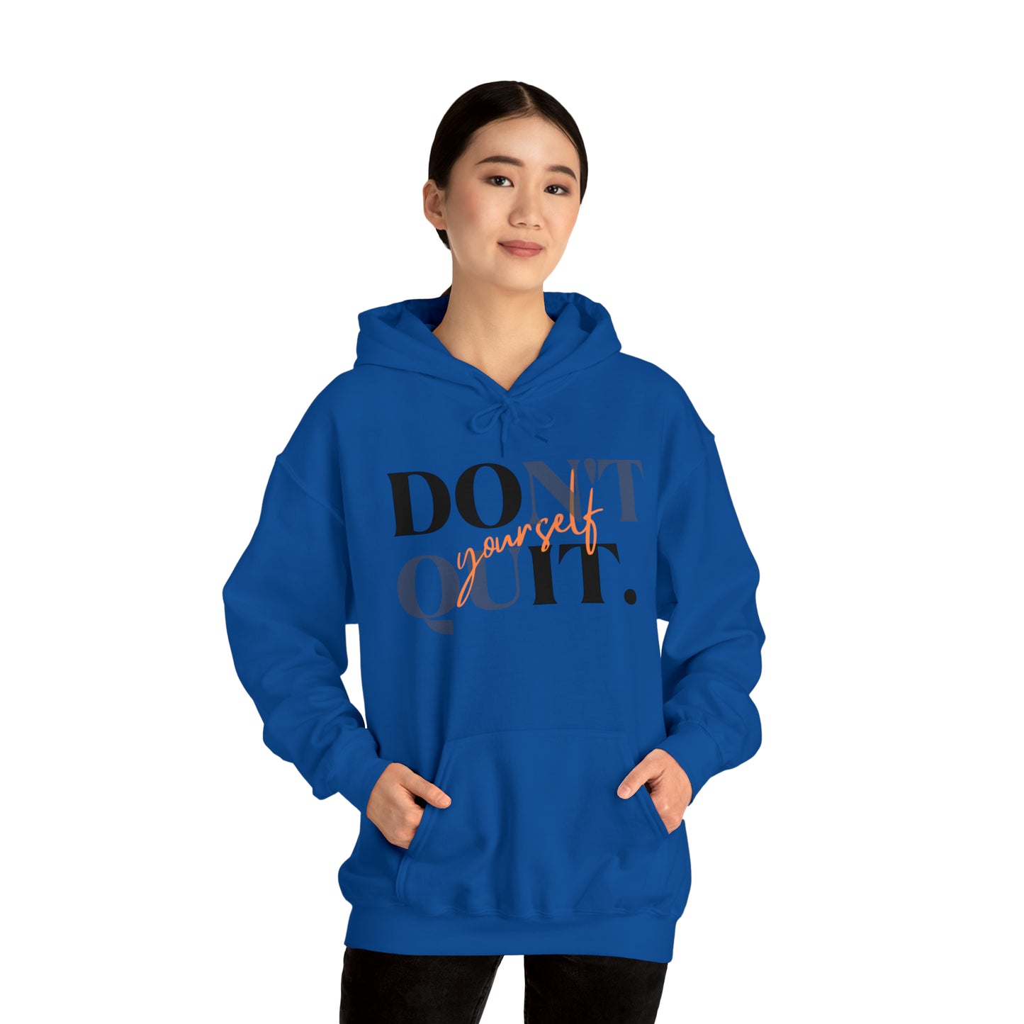 DON'T QUIT Unisex Heavy Blend™ Hooded Sweatshirt