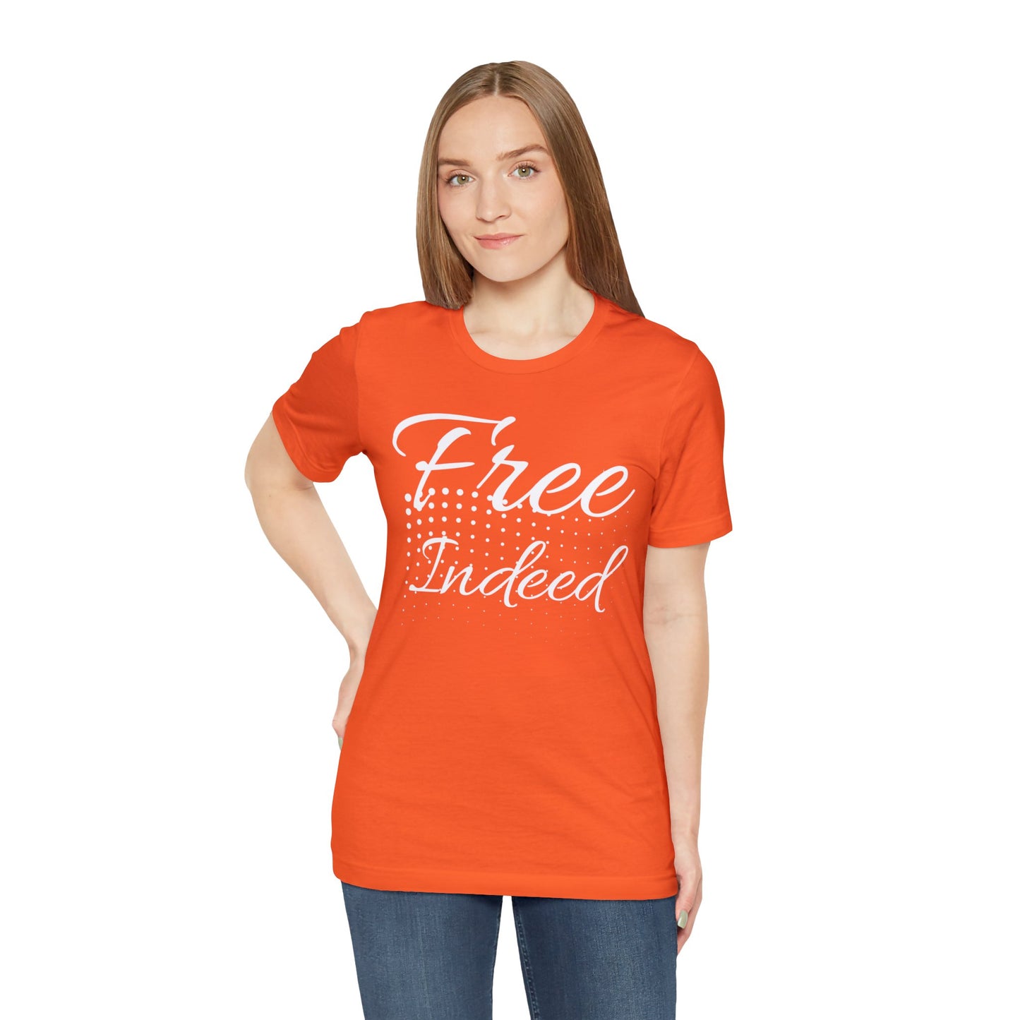 FREE INDEED Unisex Jersey Short Sleeve Tee