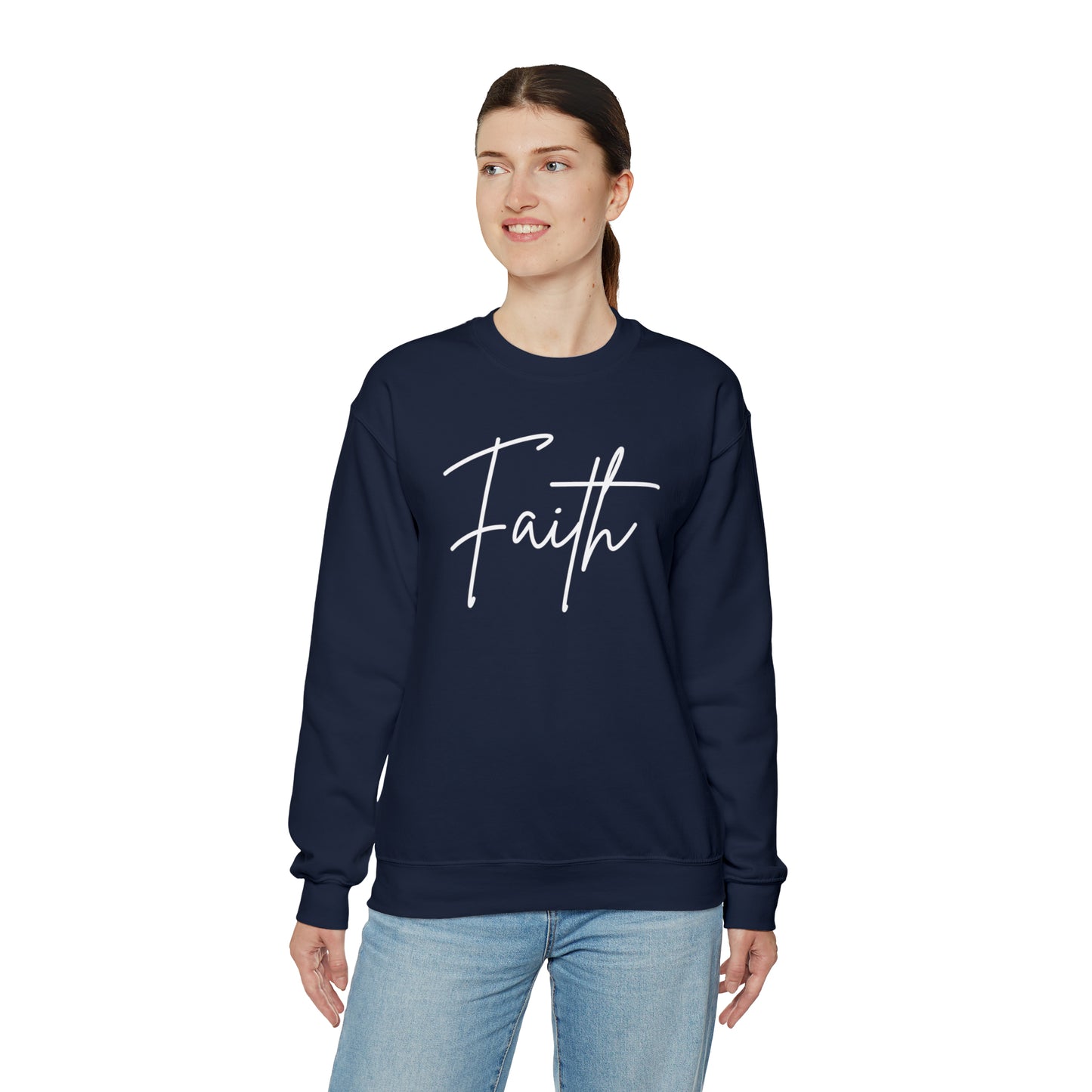 FAITH Unisex Heavy Blend™ Crewneck Sweatshirt