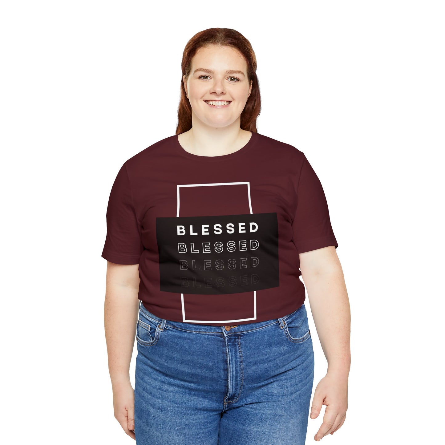 BLESSED Unisex Jersey Short Sleeve Tee