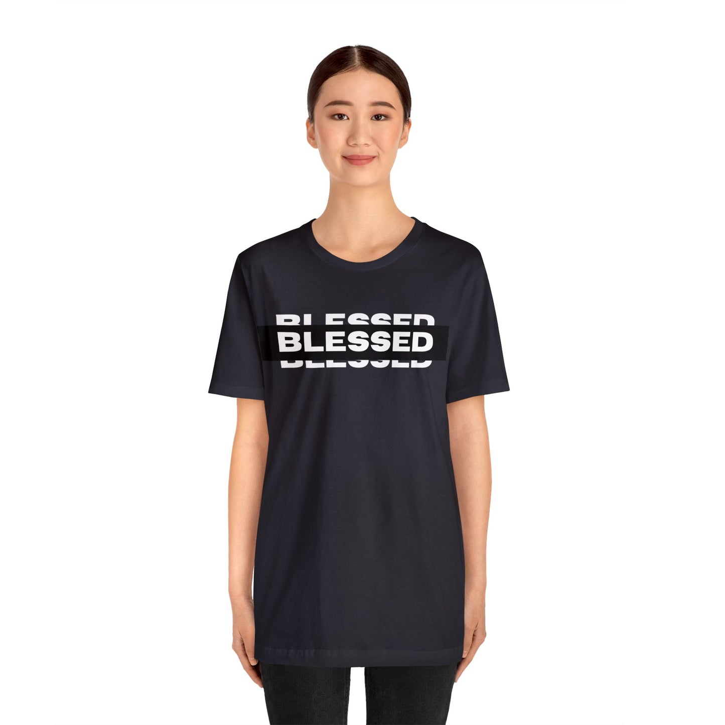 BLESSED Unisex Jersey Short Sleeve Tee