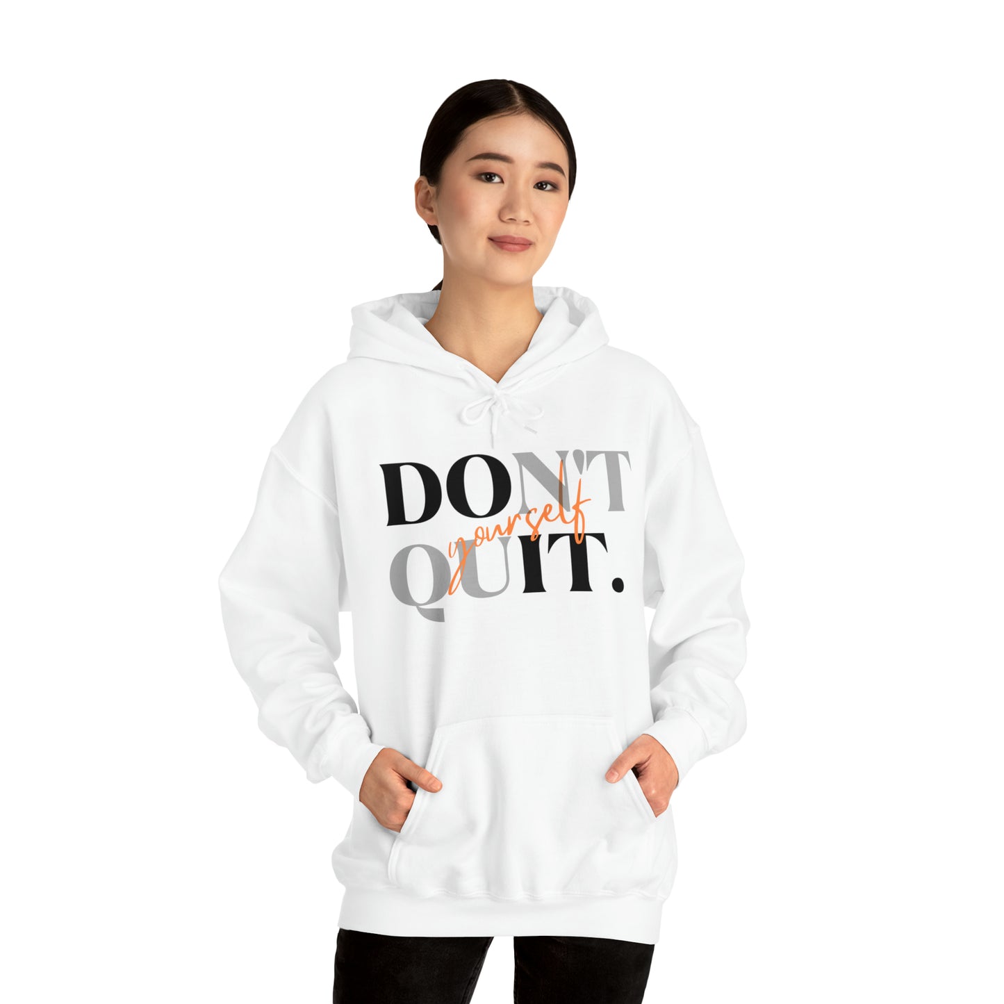 DON'T QUIT Unisex Heavy Blend™ Hooded Sweatshirt
