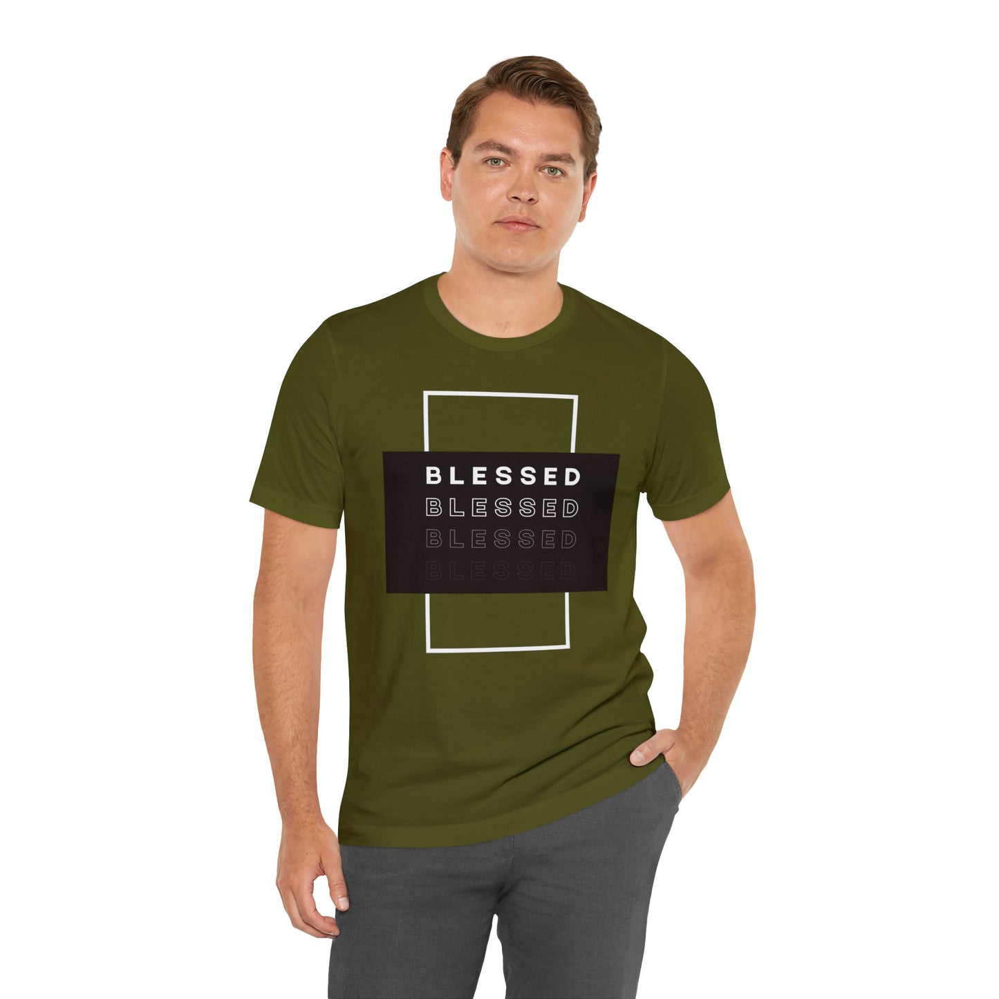 BLESSED Unisex Jersey Short Sleeve Tee