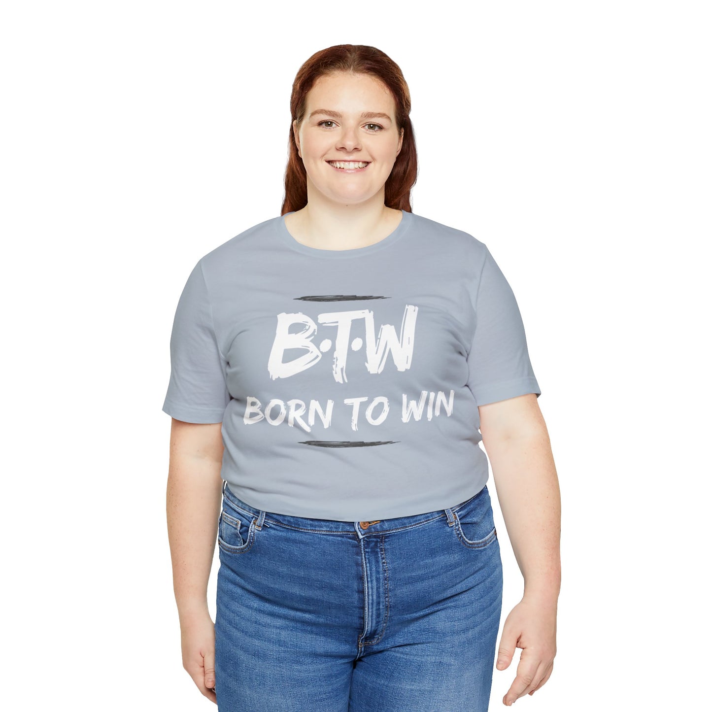 BORN TO WIN Unisex Jersey Short Sleeve Tee