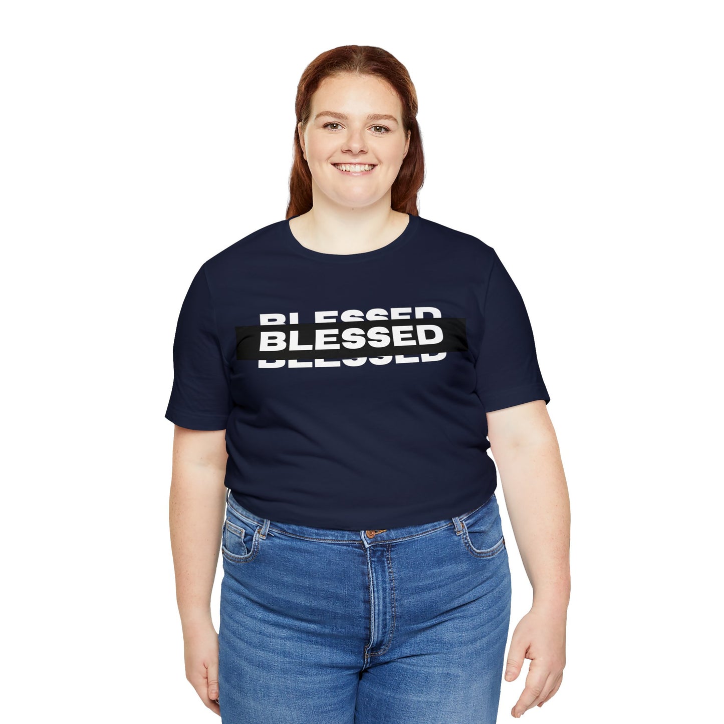 BLESSED Unisex Jersey Short Sleeve Tee