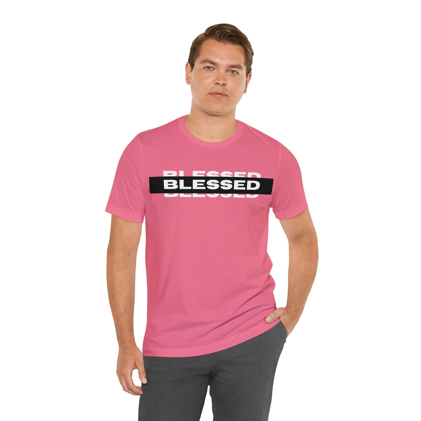 BLESSED Unisex Jersey Short Sleeve Tee