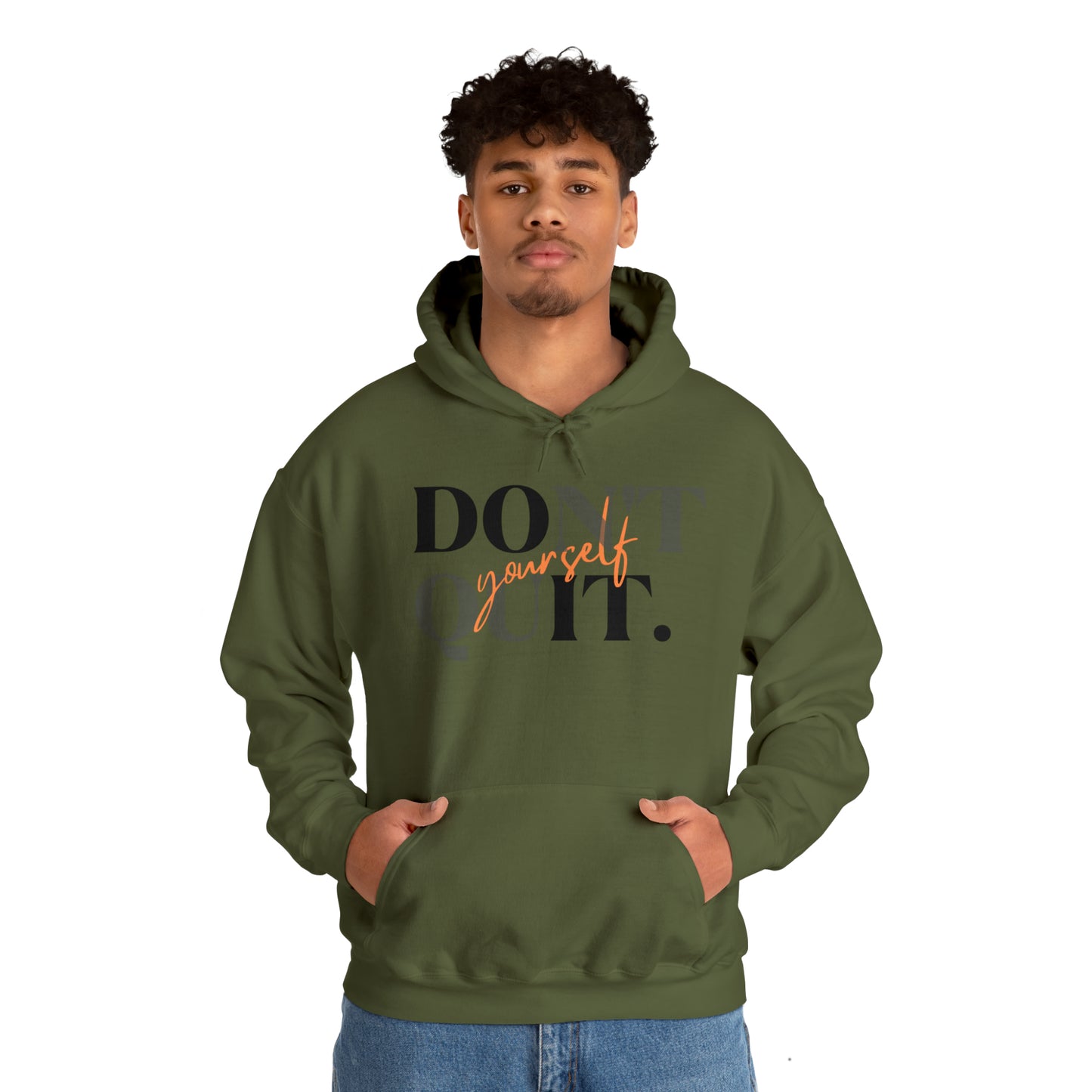 DON'T QUIT Unisex Heavy Blend™ Hooded Sweatshirt