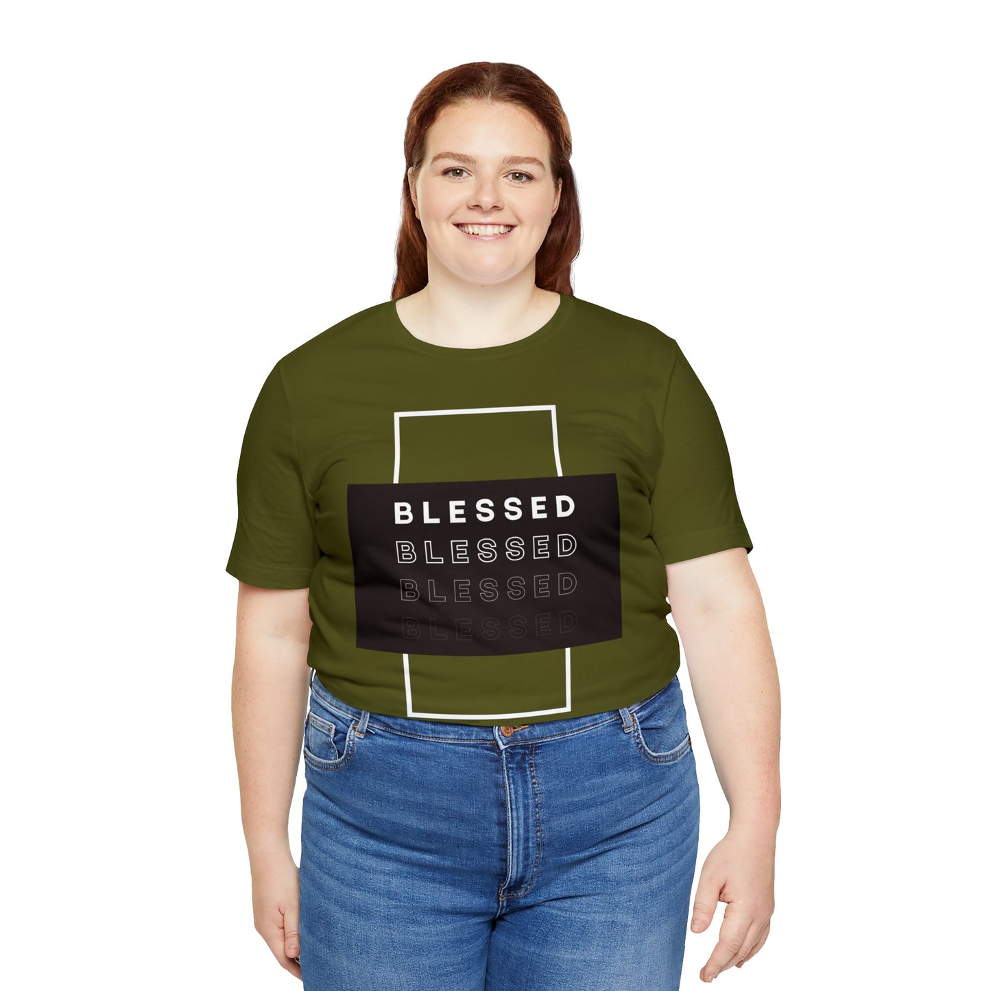 BLESSED Unisex Jersey Short Sleeve Tee