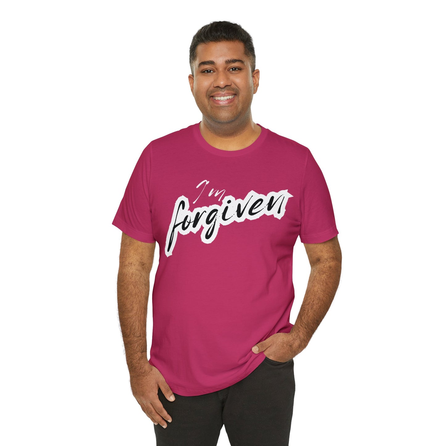 I'M FORGIVEN Unisex Jersey Short Sleeve Tee