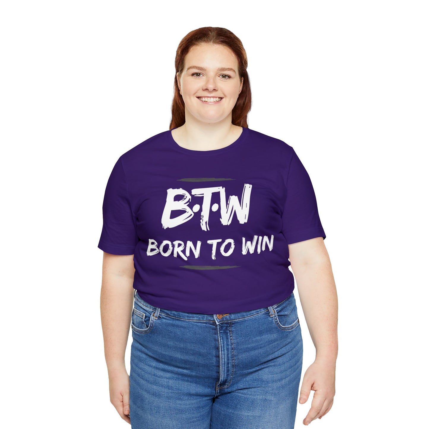 BORN TO WIN Unisex Jersey Short Sleeve Tee