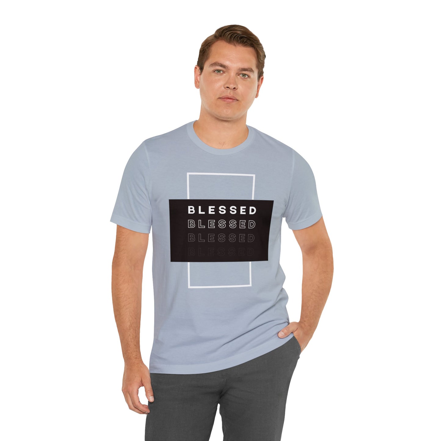 BLESSED Unisex Jersey Short Sleeve Tee