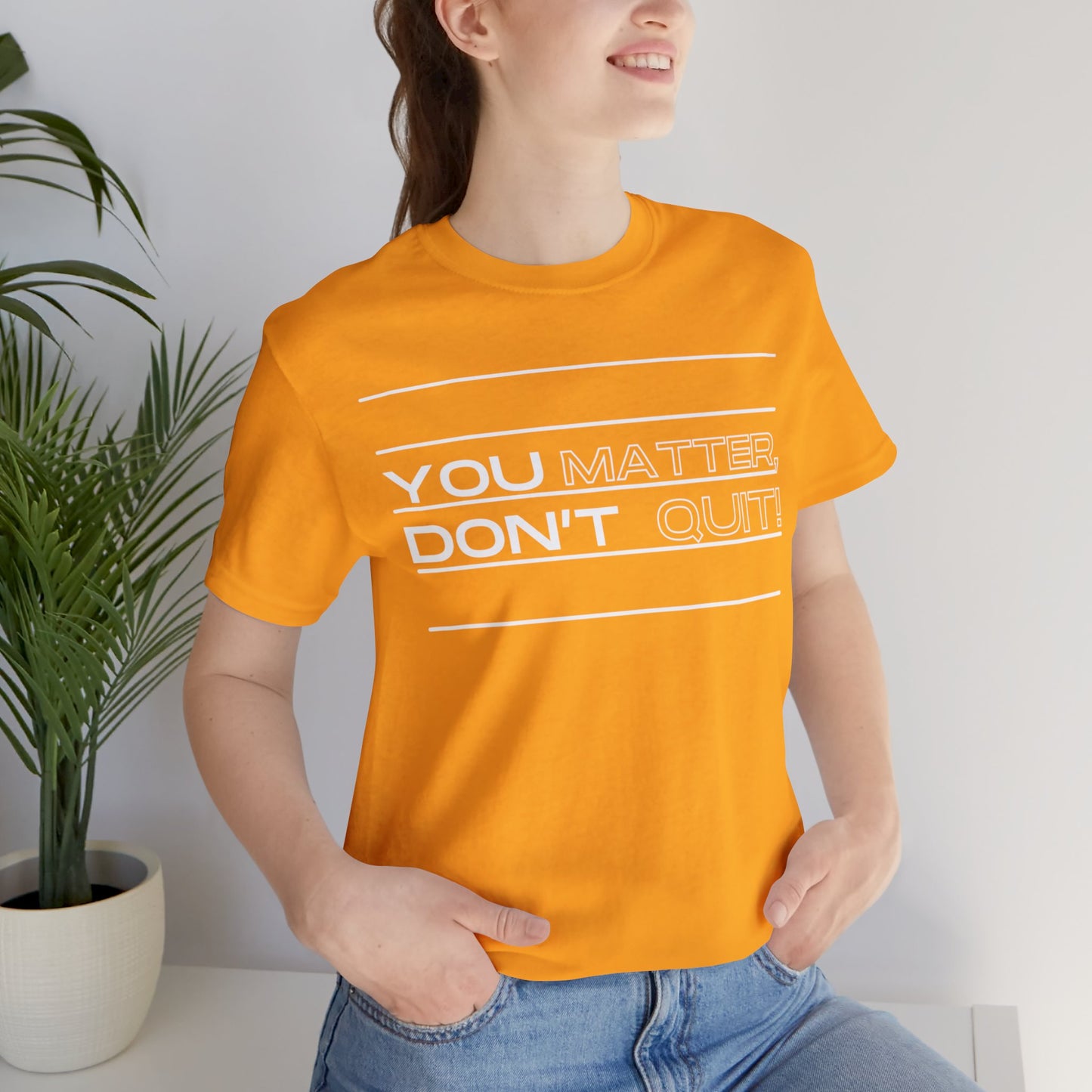 Unisex Jersey Short Sleeve Tee