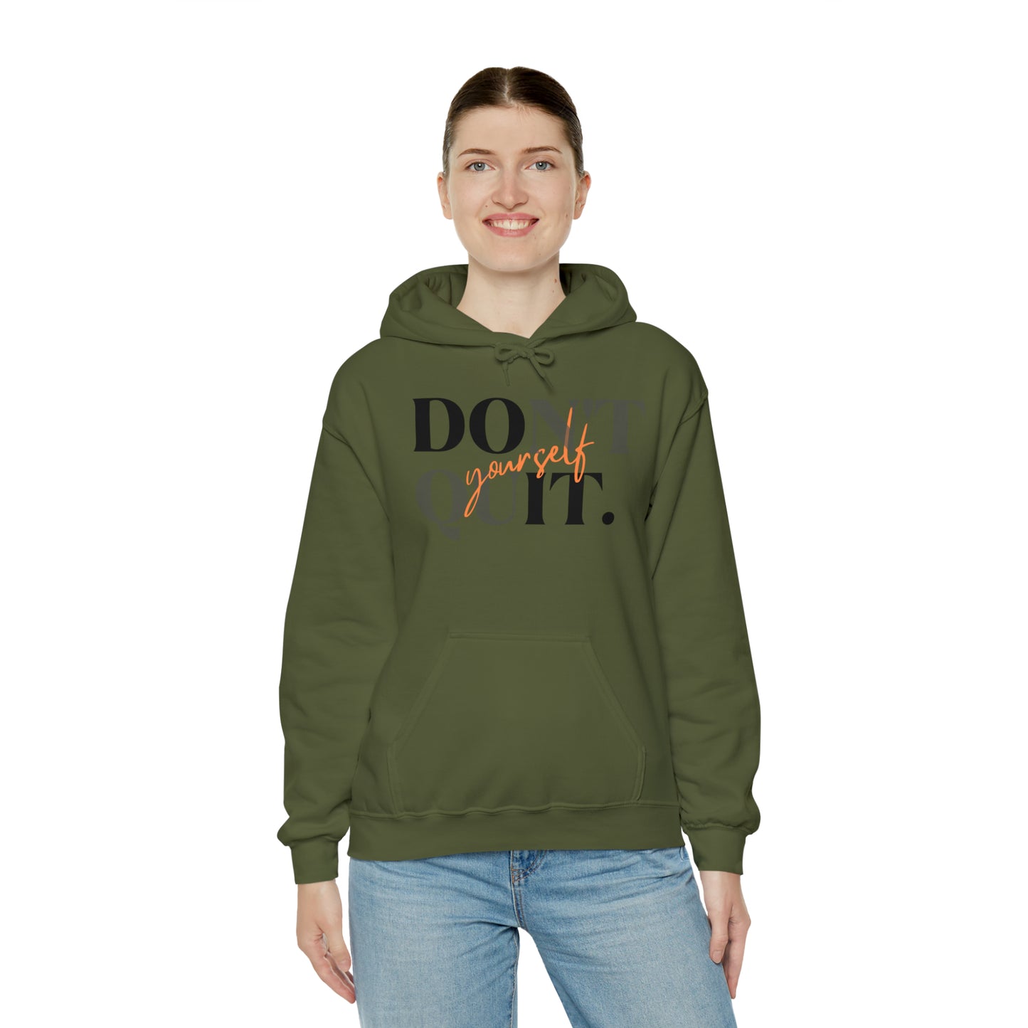 DON'T QUIT Unisex Heavy Blend™ Hooded Sweatshirt