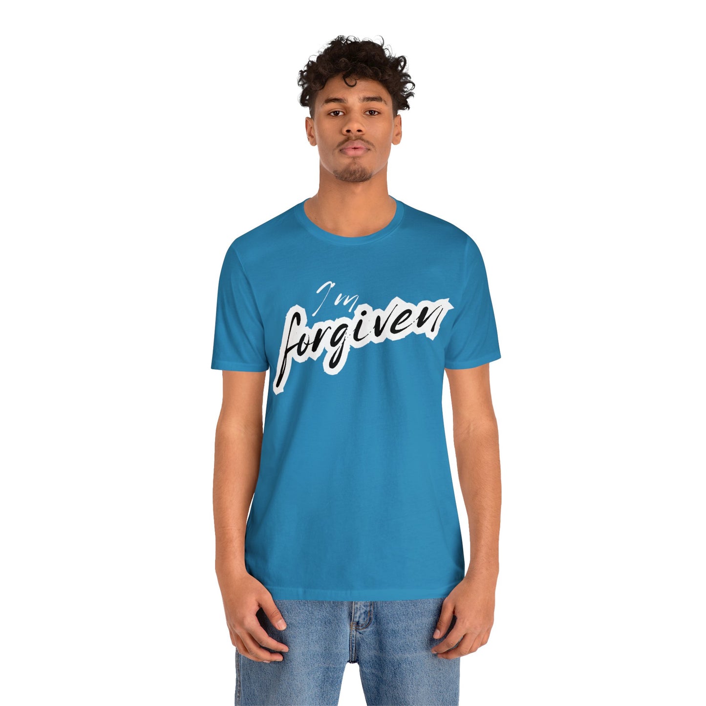 I'M FORGIVEN Unisex Jersey Short Sleeve Tee