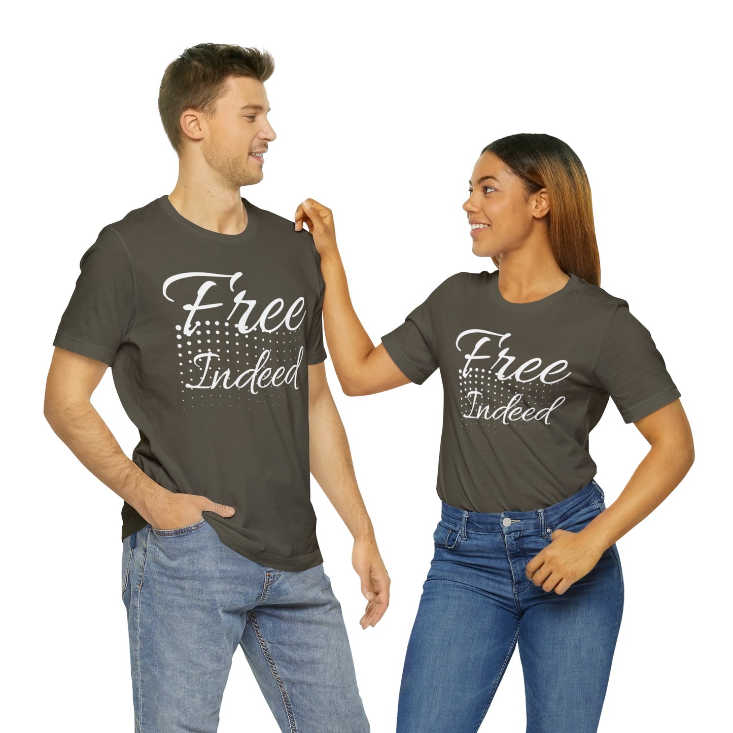 FREE INDEED Unisex Jersey Short Sleeve Tee