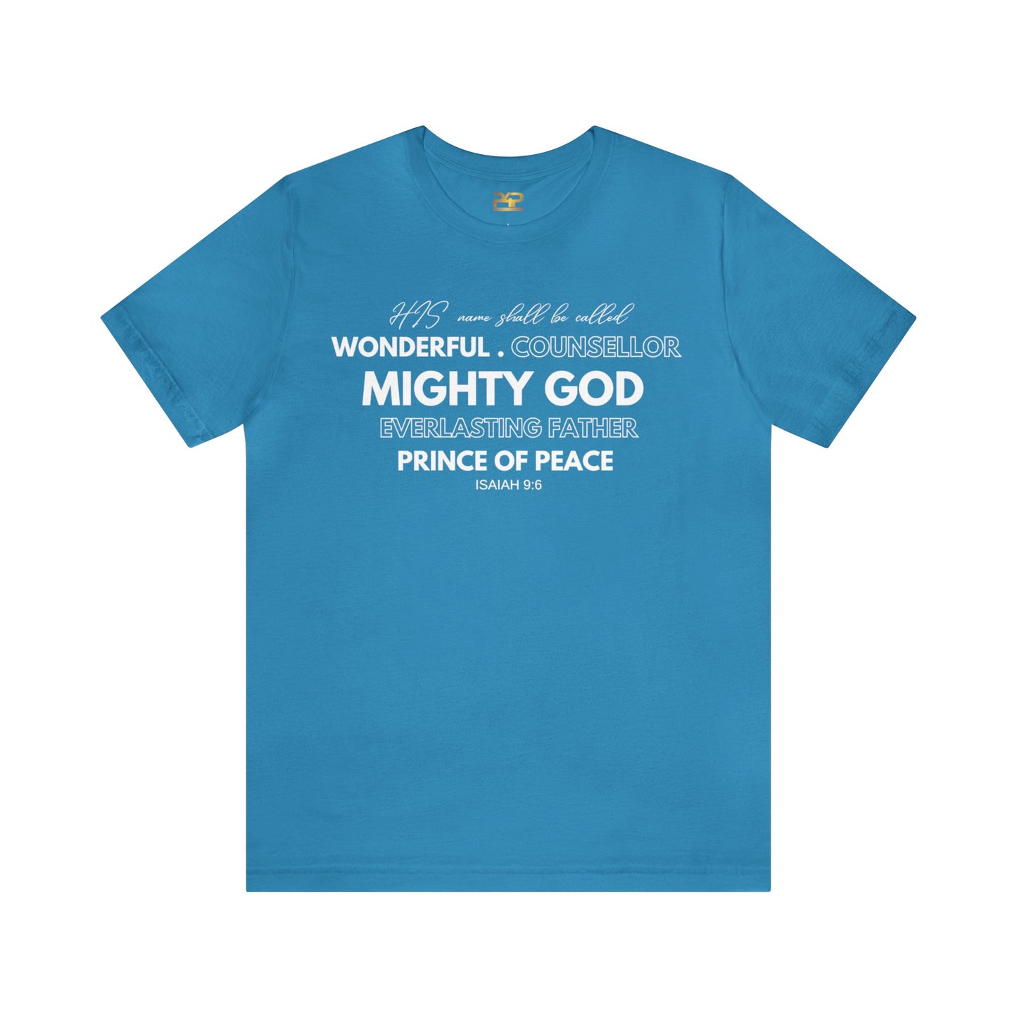 ISAIAH 9:6 Unisex Jersey Short Sleeve Tee