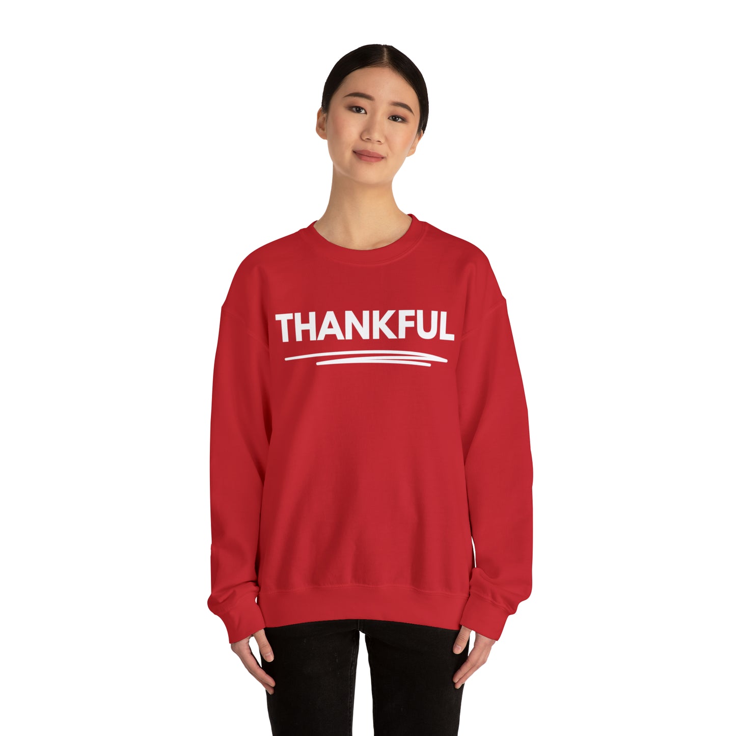 THANKFUL Unisex Heavy Blend™ Crewneck Sweatshirt
