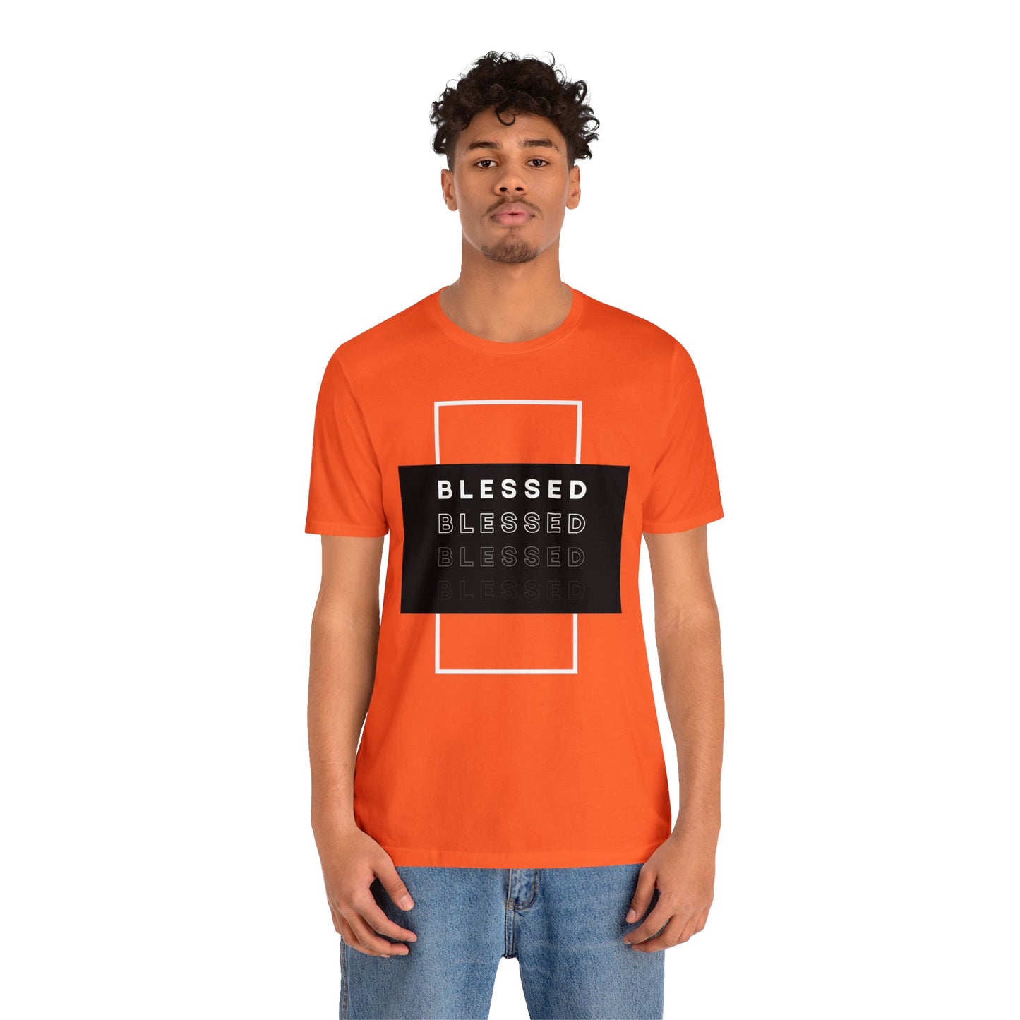 BLESSED Unisex Jersey Short Sleeve Tee