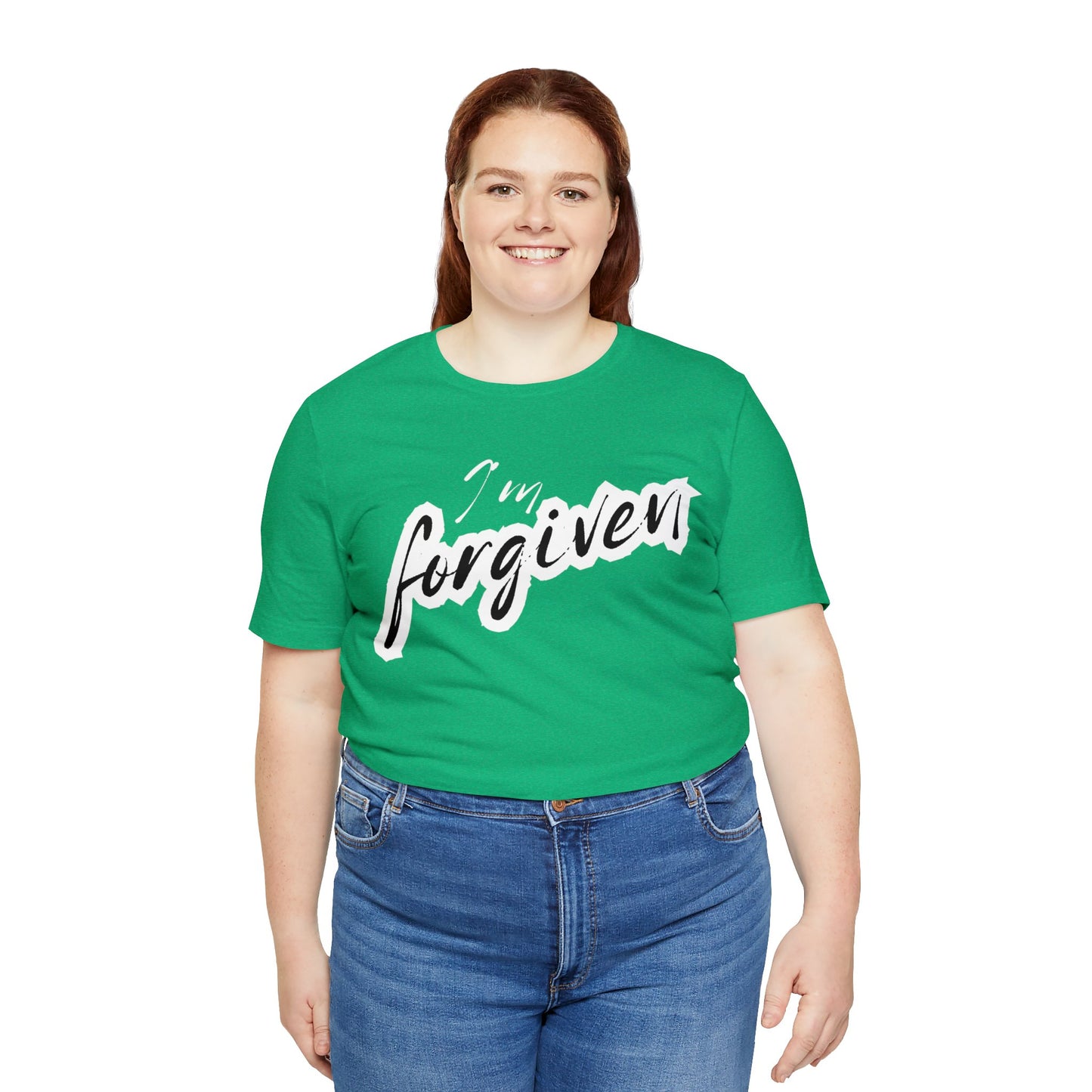 I'M FORGIVEN Unisex Jersey Short Sleeve Tee
