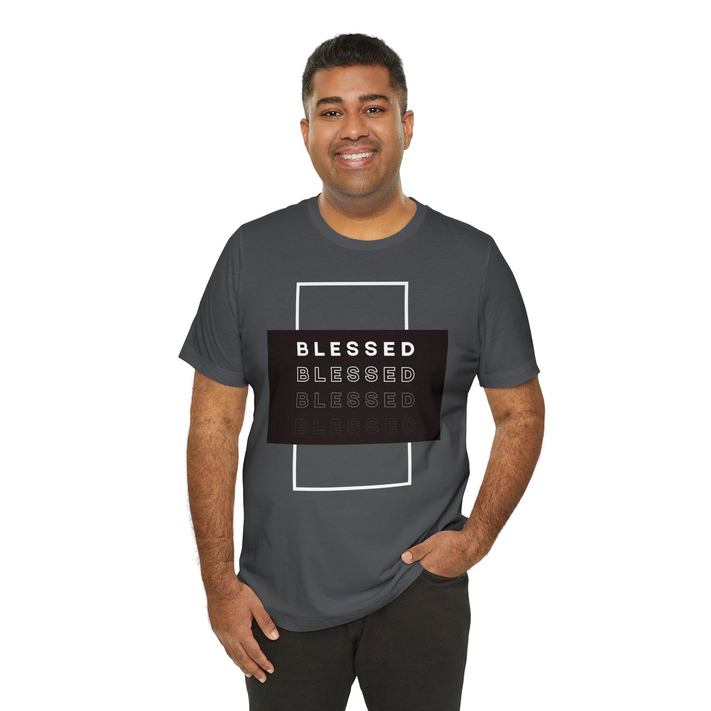 BLESSED Unisex Jersey Short Sleeve Tee