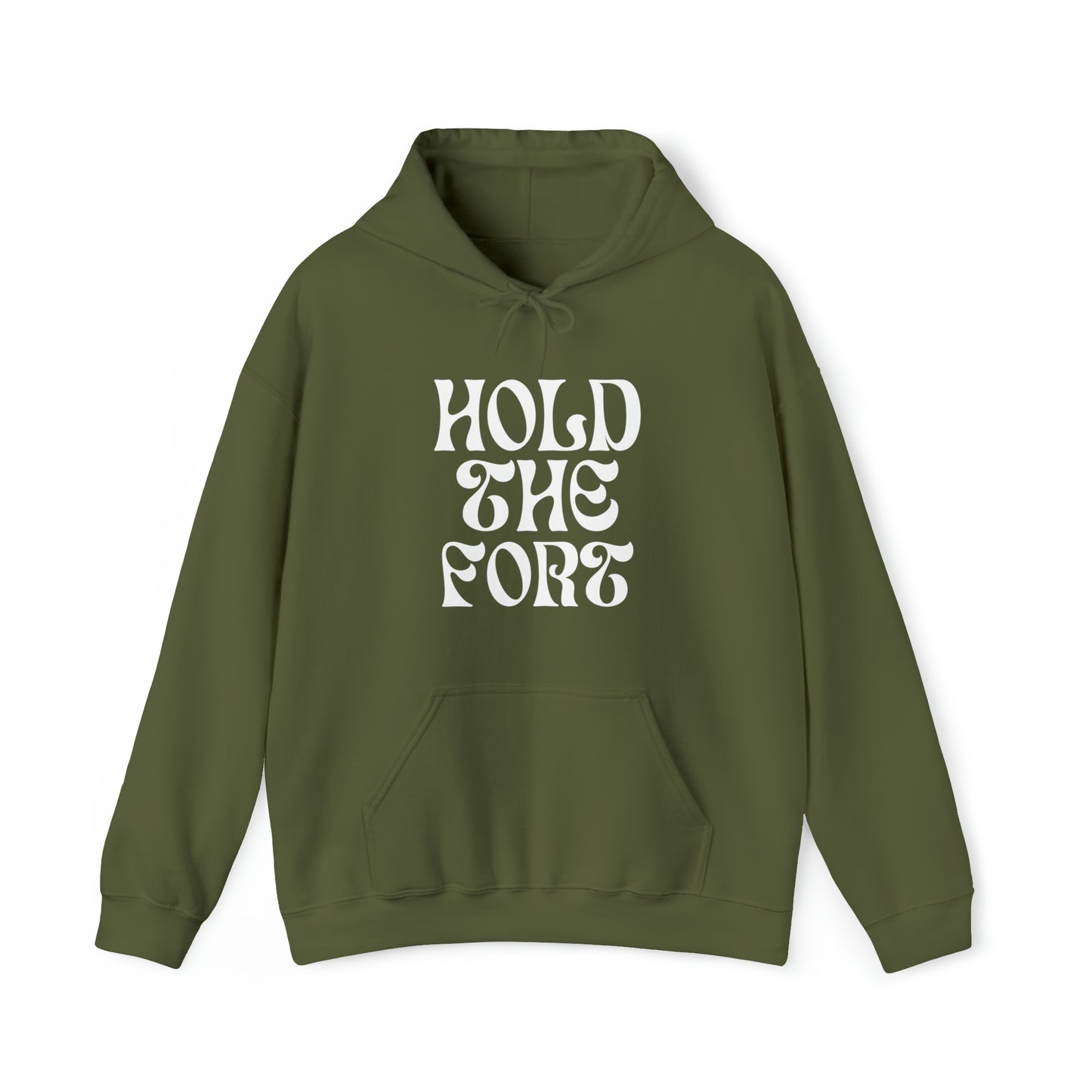 HOLD THE FORT Unisex Heavy Blend™ Hooded Sweatshirt