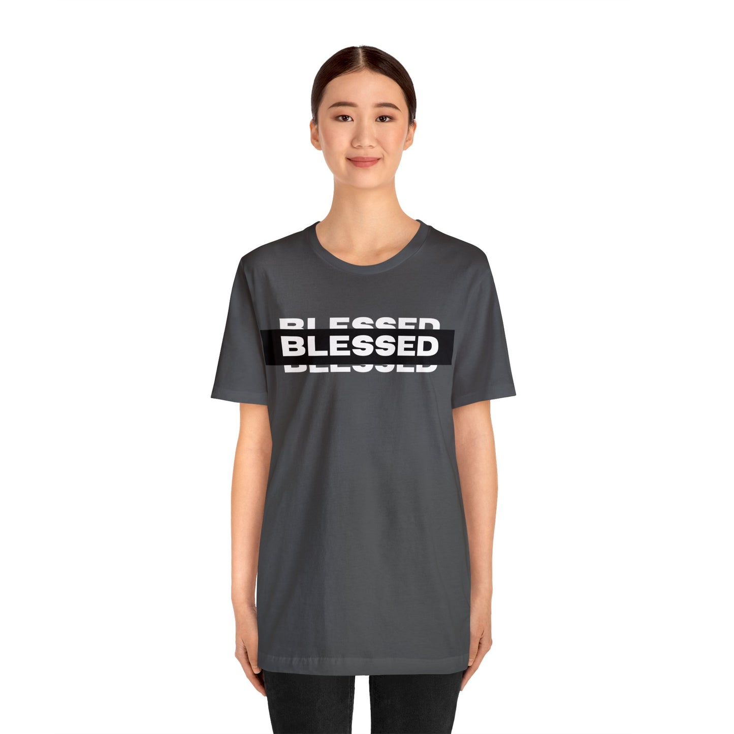 BLESSED Unisex Jersey Short Sleeve Tee