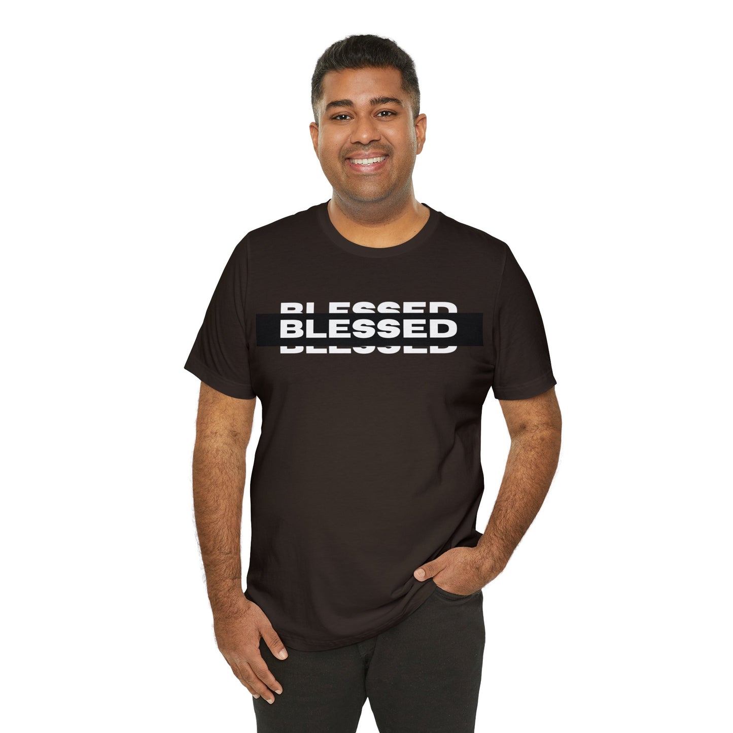 BLESSED Unisex Jersey Short Sleeve Tee