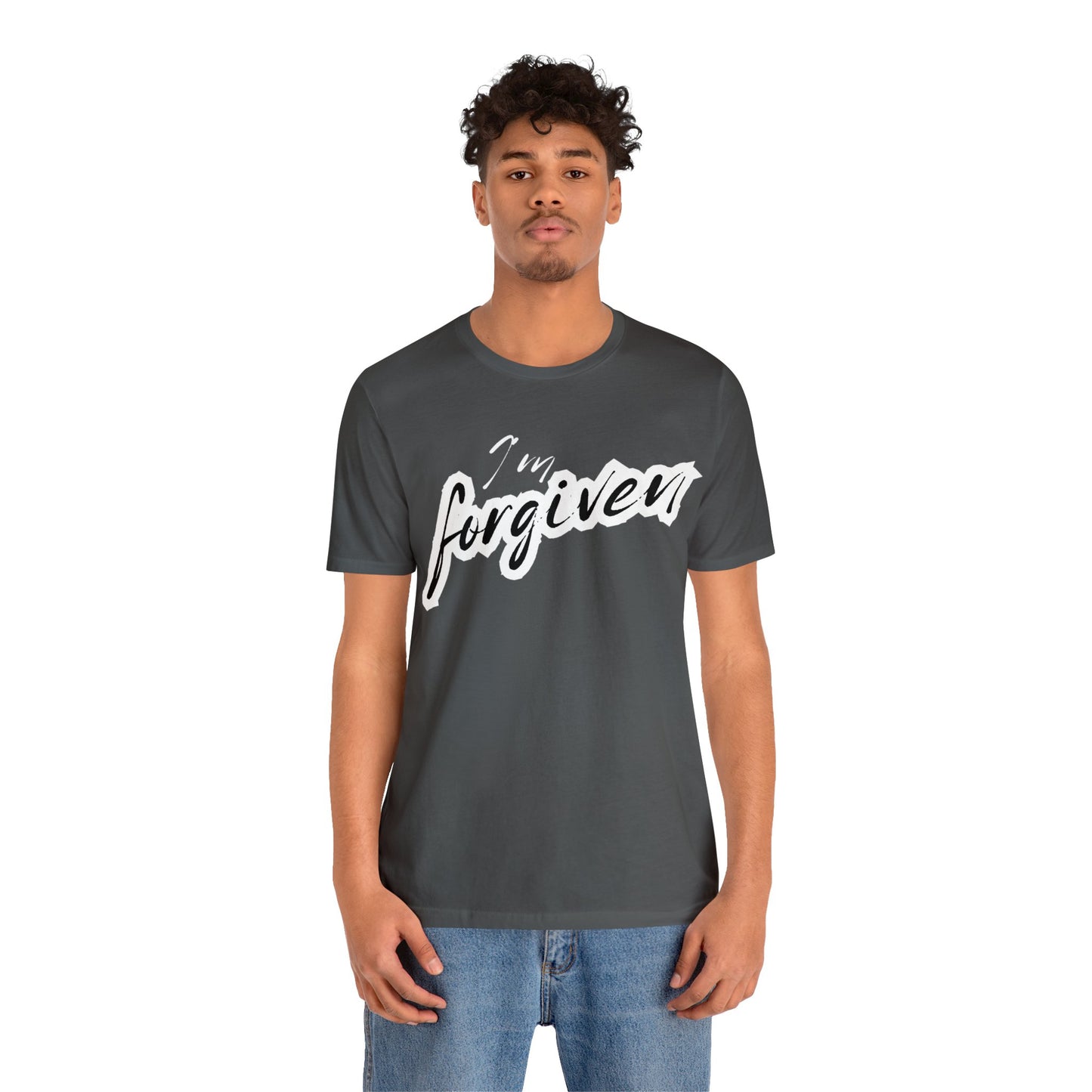 I'M FORGIVEN Unisex Jersey Short Sleeve Tee