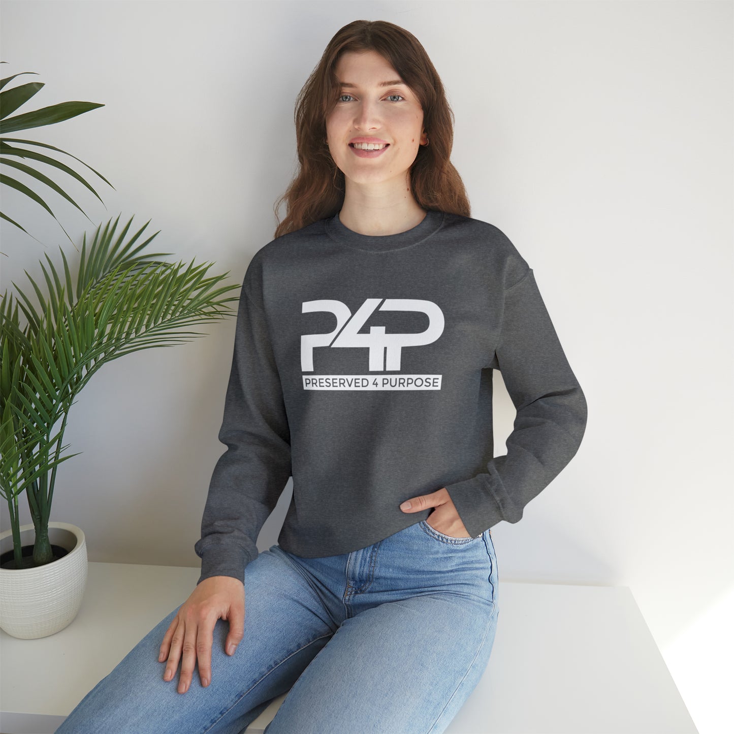 P4P PRESERVED 4 PURPOSE Unisex Heavy Blend™ Crewneck Sweatshirt