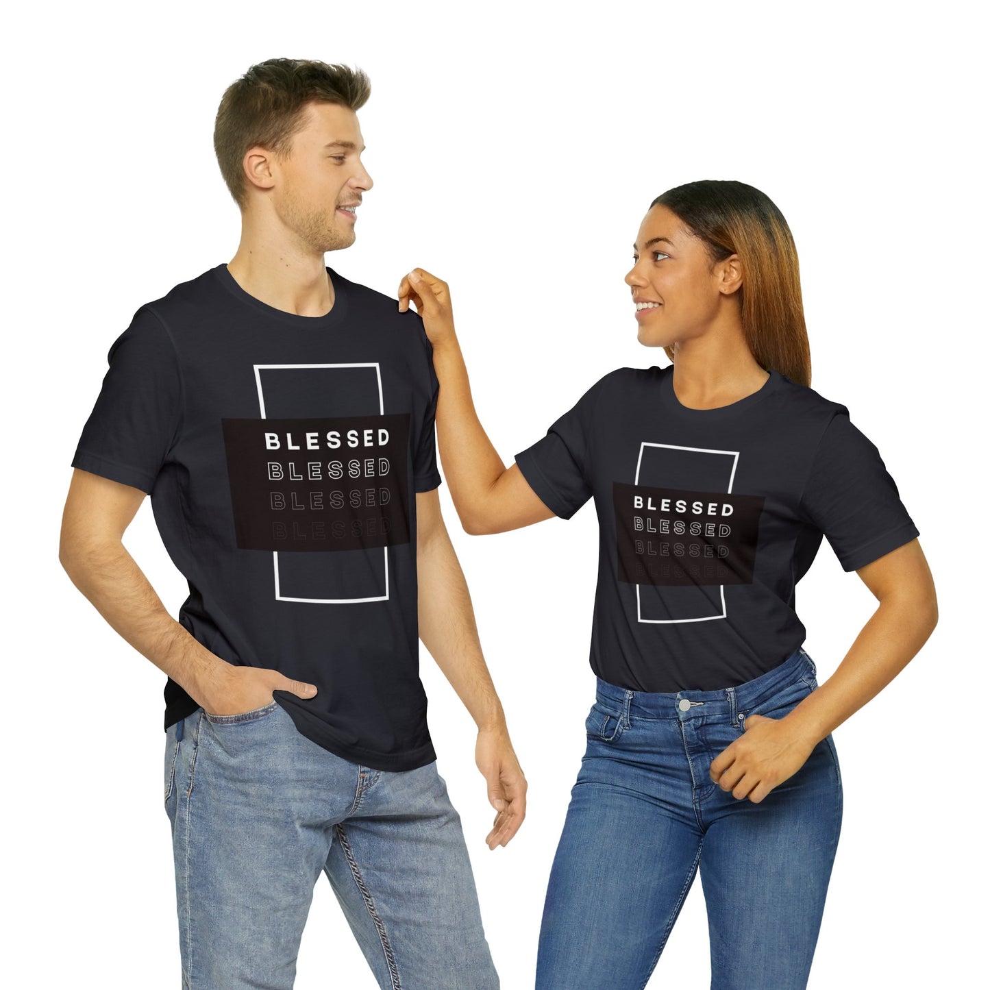BLESSED Unisex Jersey Short Sleeve Tee