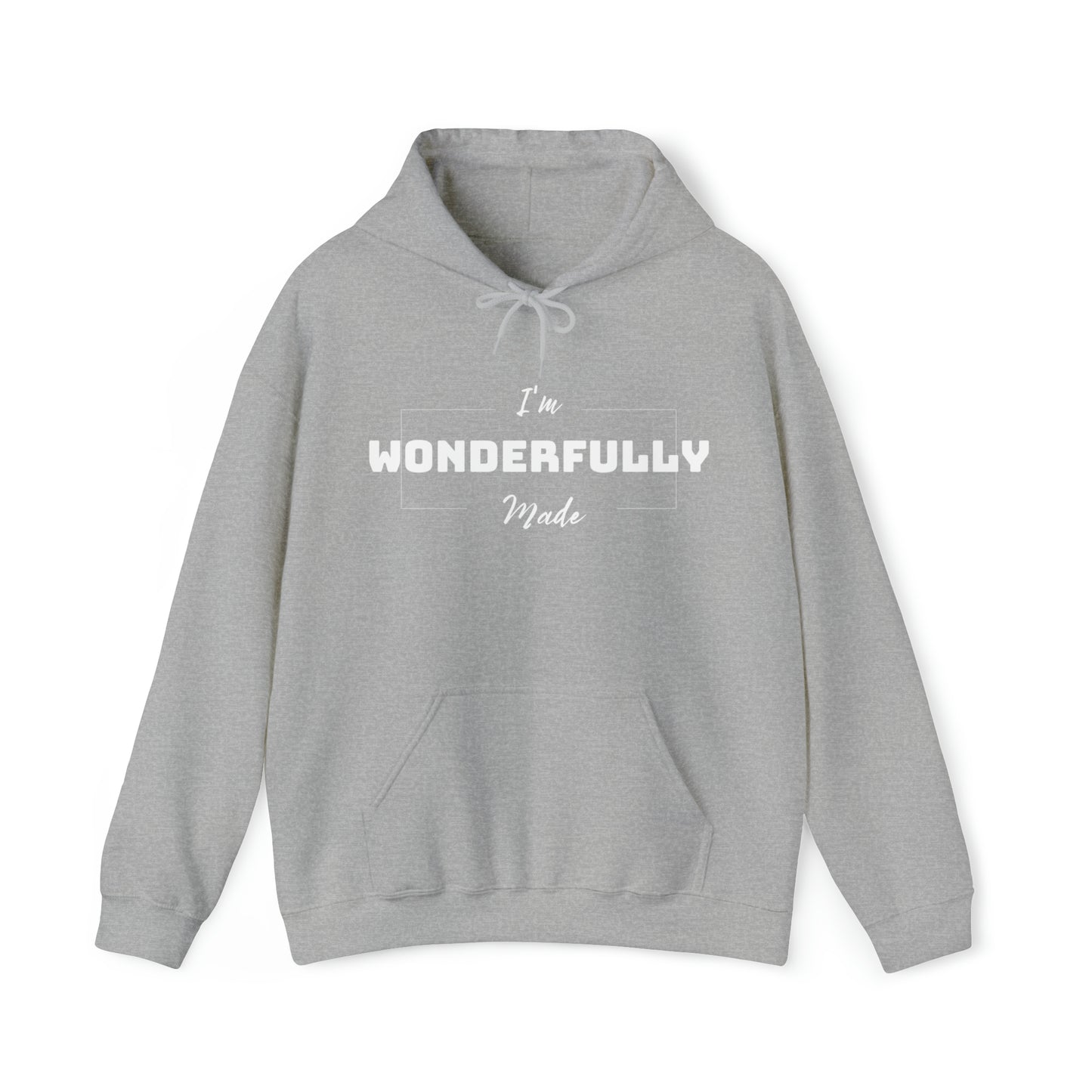 I'M WONDERFULLY MADE Unisex Heavy Blend™ Hooded Sweatshirt