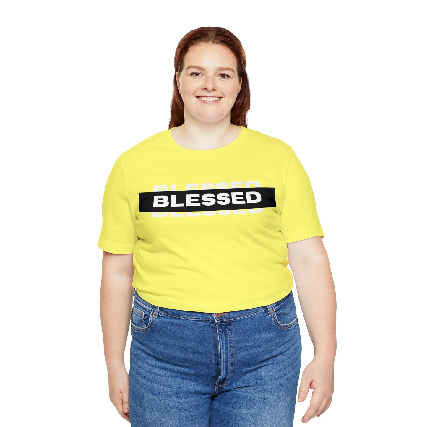 BLESSED Unisex Jersey Short Sleeve Tee