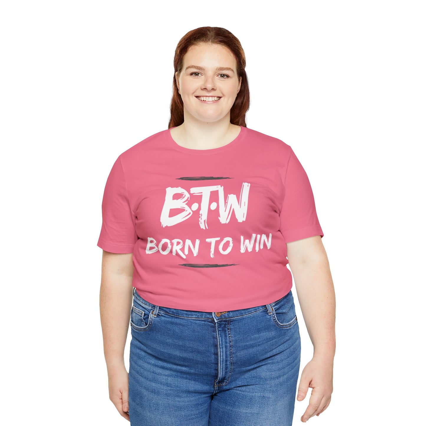 BORN TO WIN Unisex Jersey Short Sleeve Tee