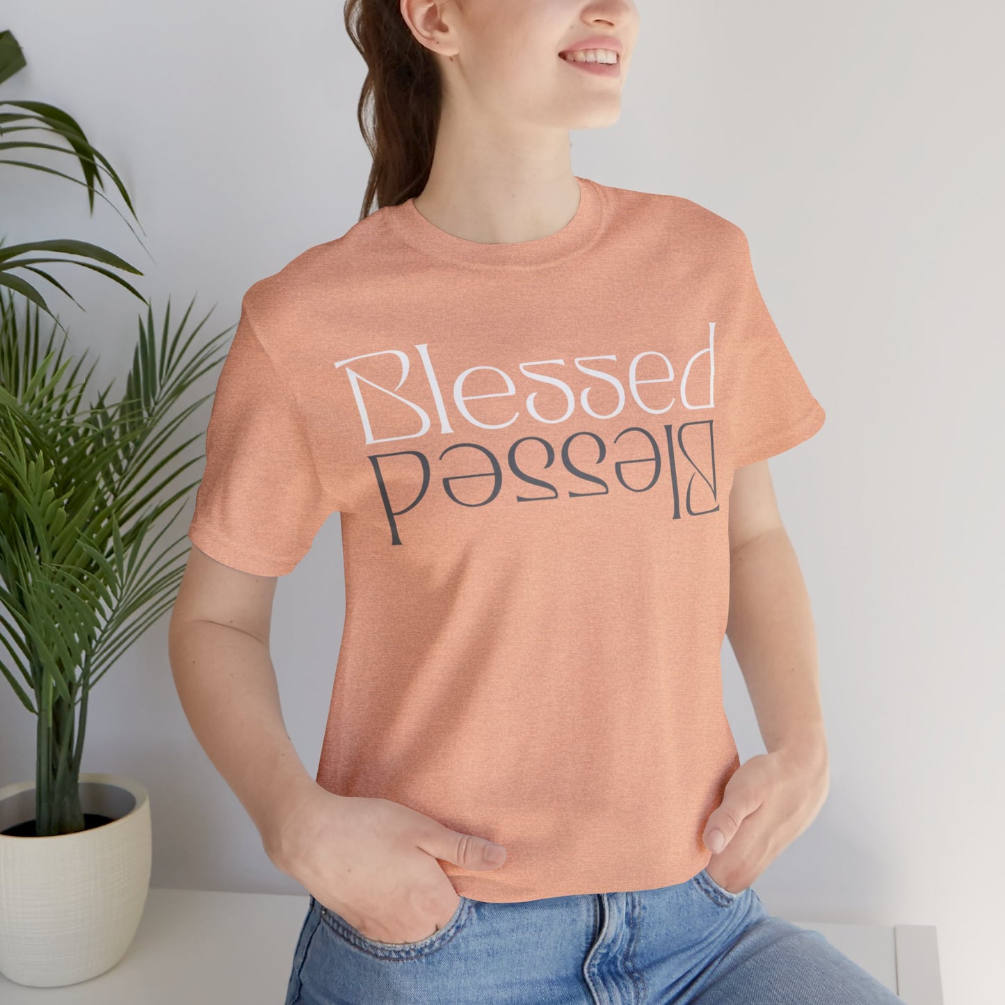 BLESSED Unisex Jersey Short Sleeve Tee