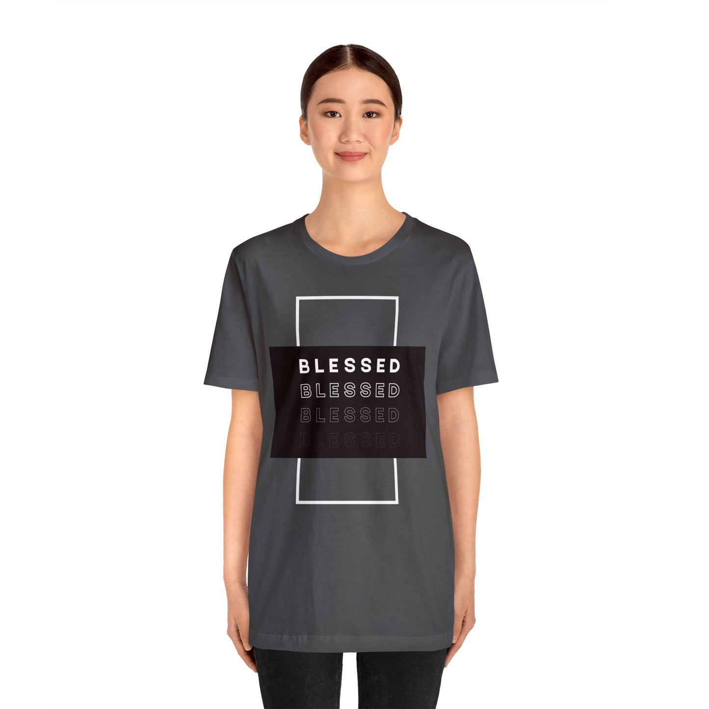 BLESSED Unisex Jersey Short Sleeve Tee
