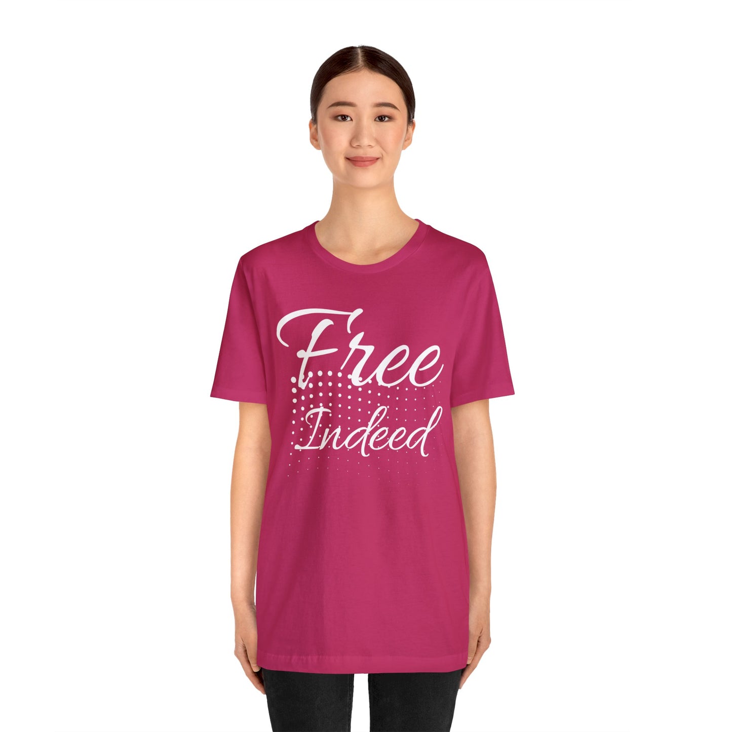 FREE INDEED Unisex Jersey Short Sleeve Tee