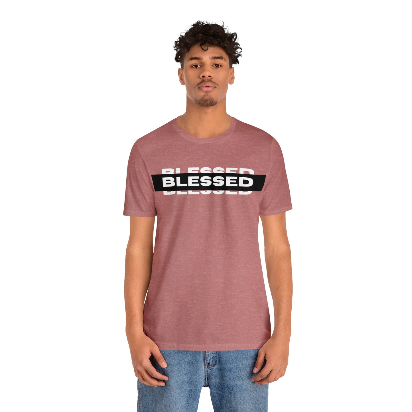 BLESSED Unisex Jersey Short Sleeve Tee