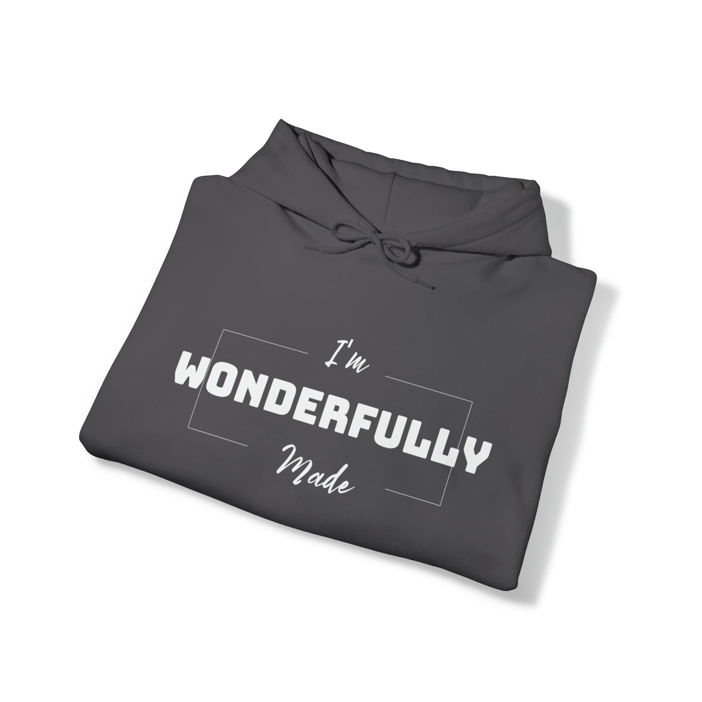 I'M WONDERFULLY MADE Unisex Heavy Blend™ Hooded Sweatshirt