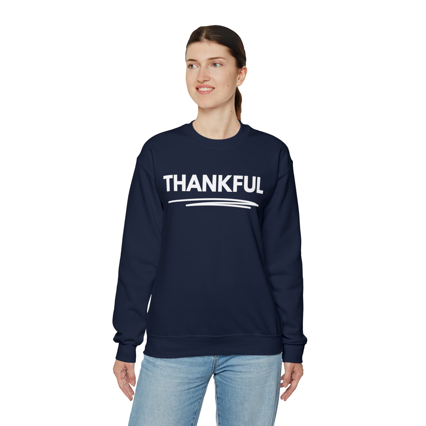 THANKFUL Unisex Heavy Blend™ Crewneck Sweatshirt