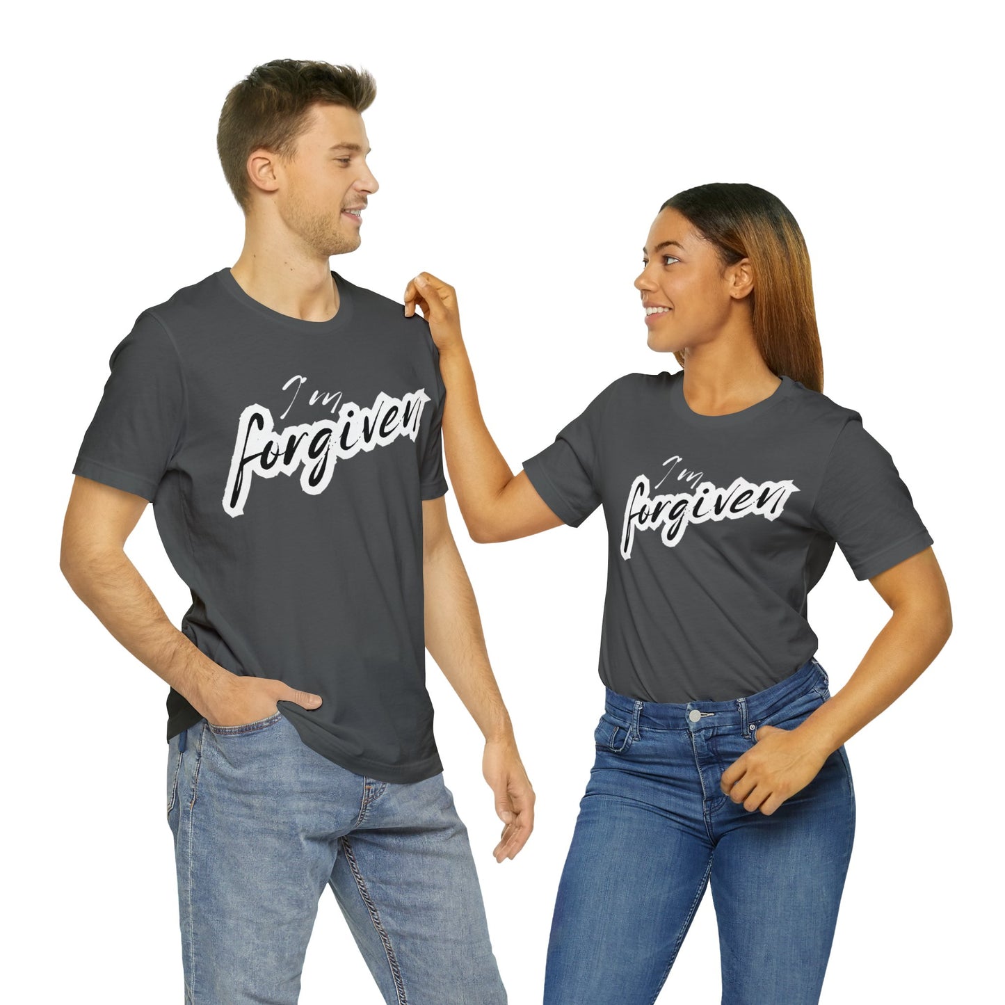 I'M FORGIVEN Unisex Jersey Short Sleeve Tee