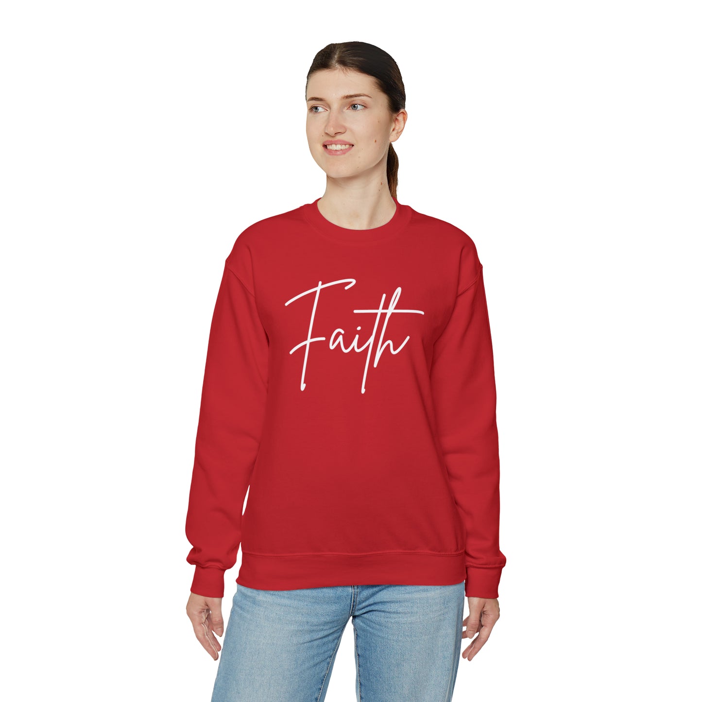 FAITH Unisex Heavy Blend™ Crewneck Sweatshirt