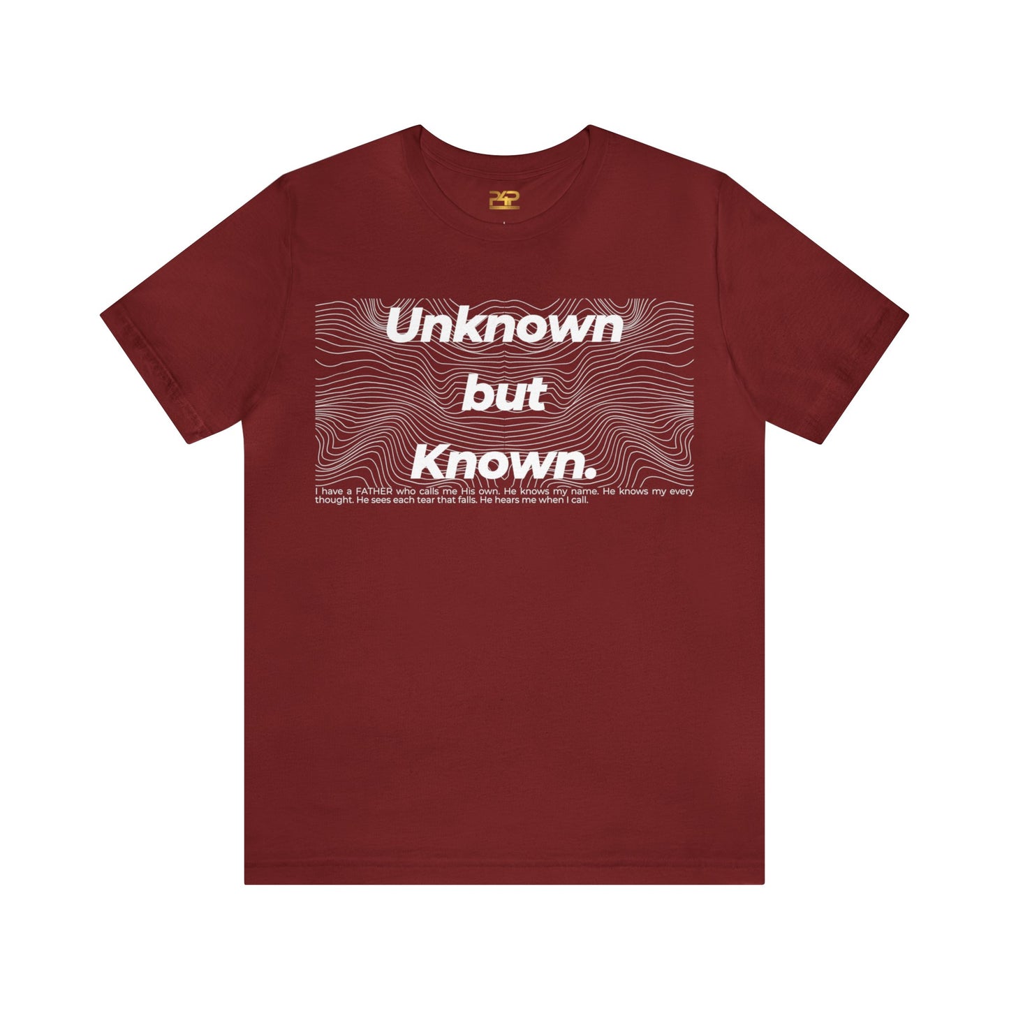 UNKNOWN BUT KNOWN Unisex Jersey Short Sleeve Tee