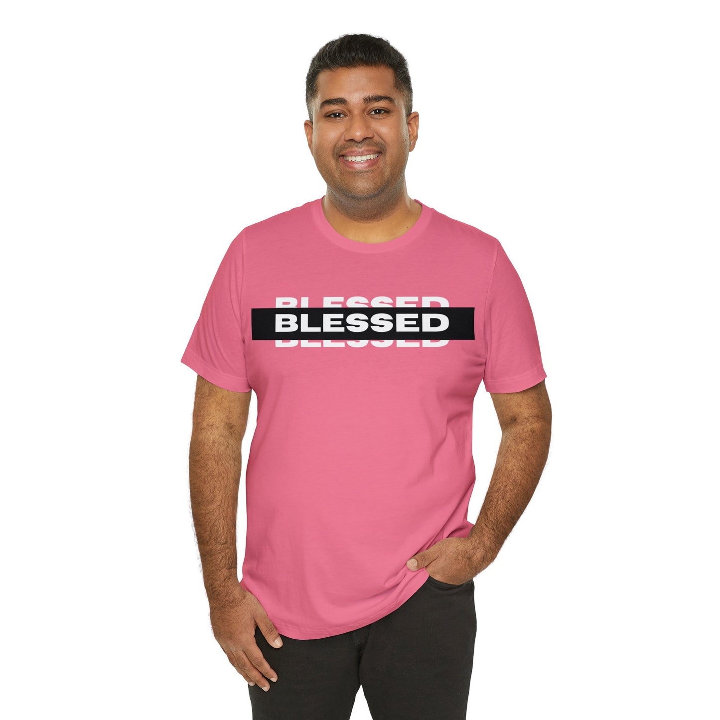 BLESSED Unisex Jersey Short Sleeve Tee