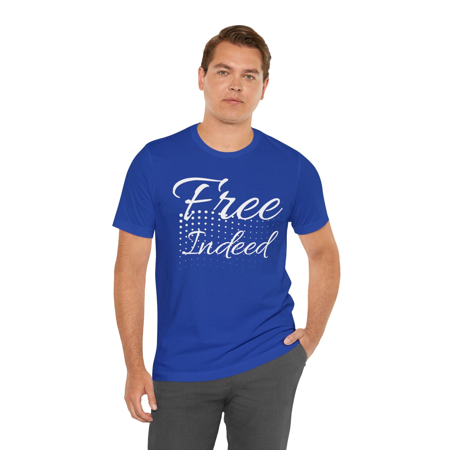 FREE INDEED Unisex Jersey Short Sleeve Tee